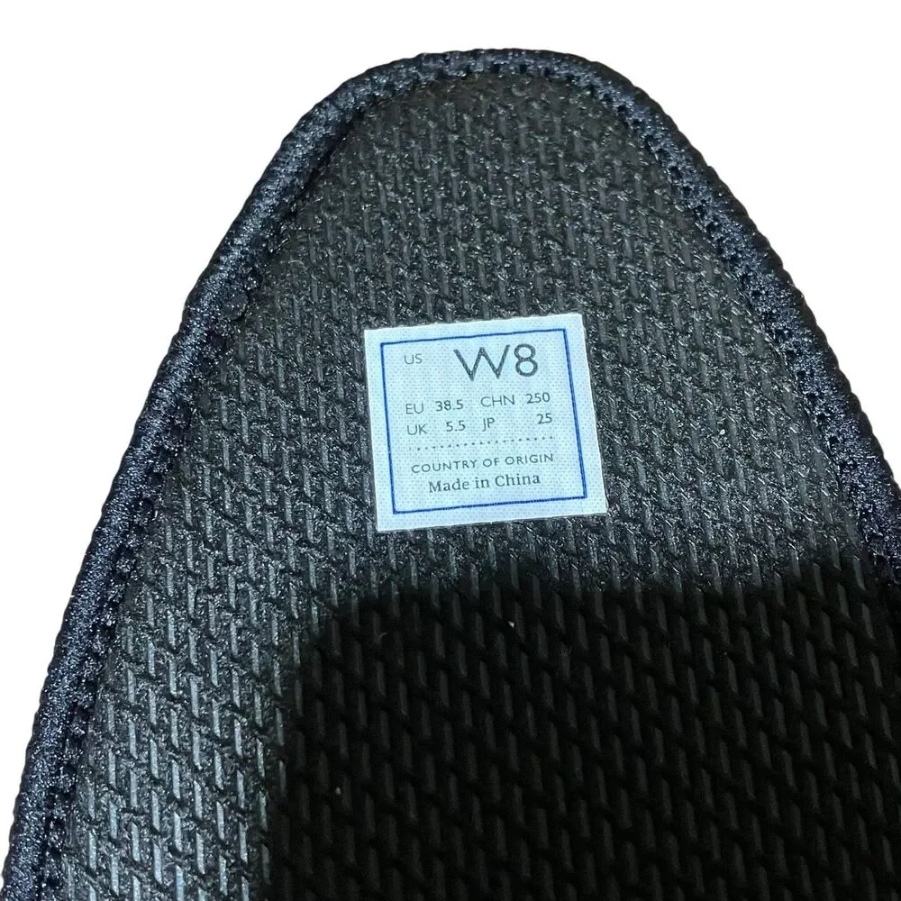 Rothy’s Blue Square Toe Mary Jane Ballet Flats Womens 8‎ Clean Girl